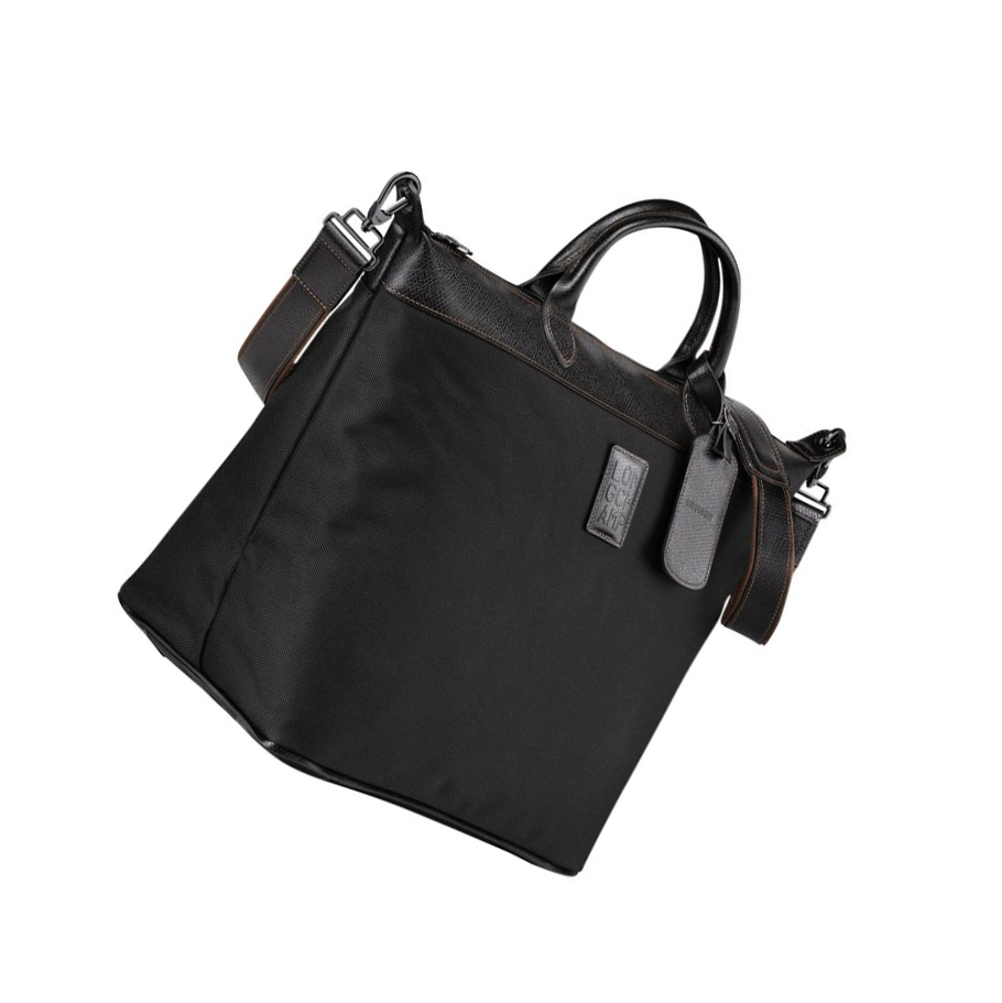 Longchamp Boxford Reistas Dames Zwart | NL-CD78960