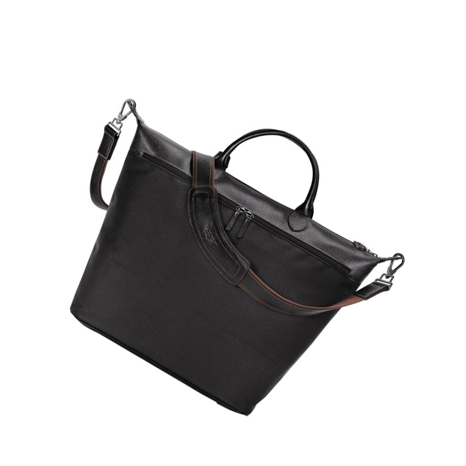 Longchamp Boxford Reistas Dames Zwart | NL-CD78960