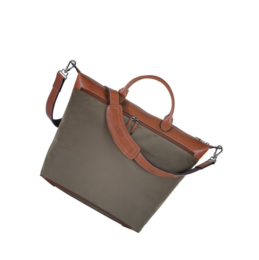 Longchamp Boxford Reistas Heren Bruin | NL-OZ76315