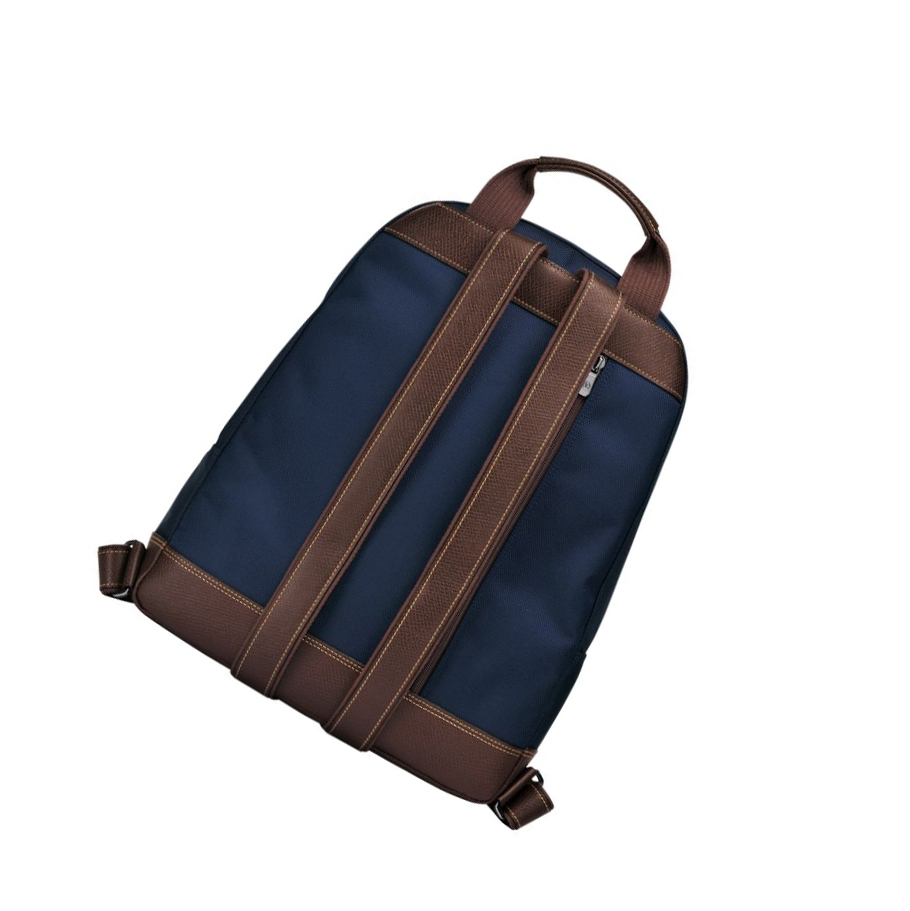 Longchamp Boxford Rugzak Heren Donkerblauw | NL-NJ01865