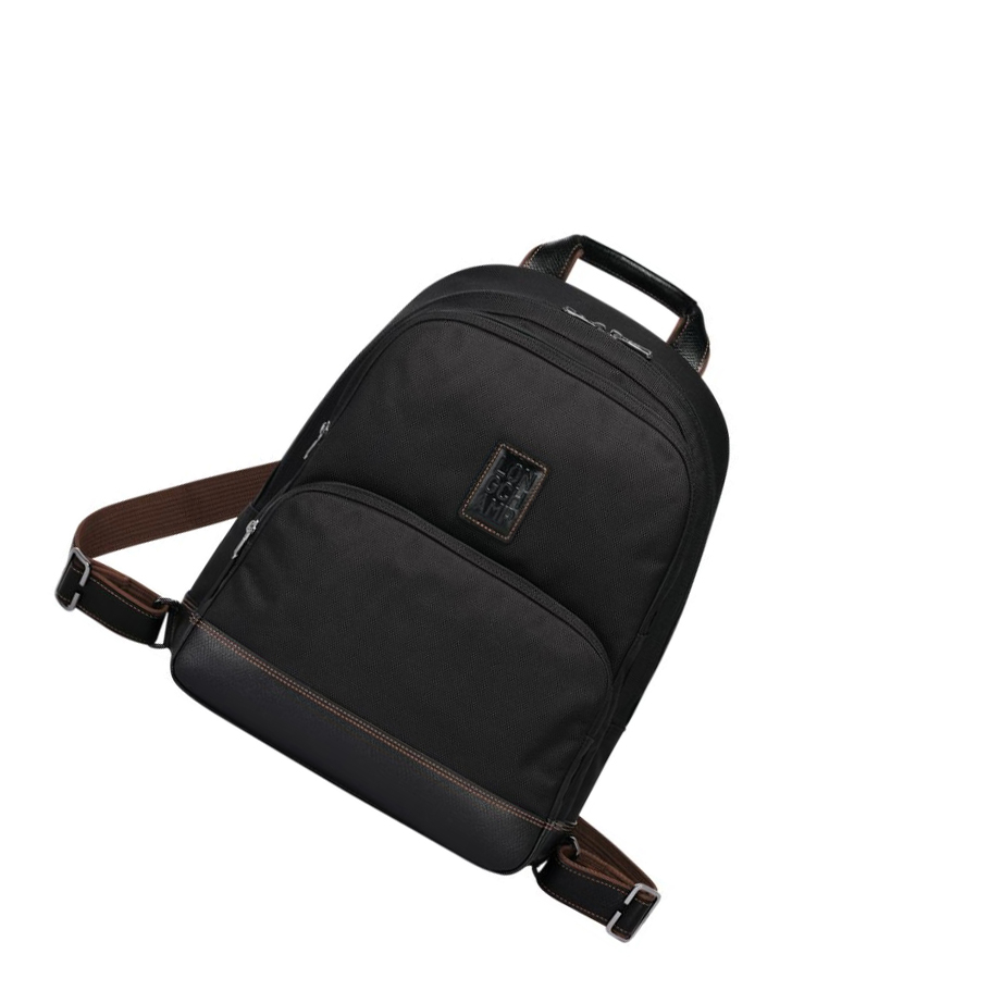 Longchamp Boxford Rugzak Heren Zwart | NL-IN65184