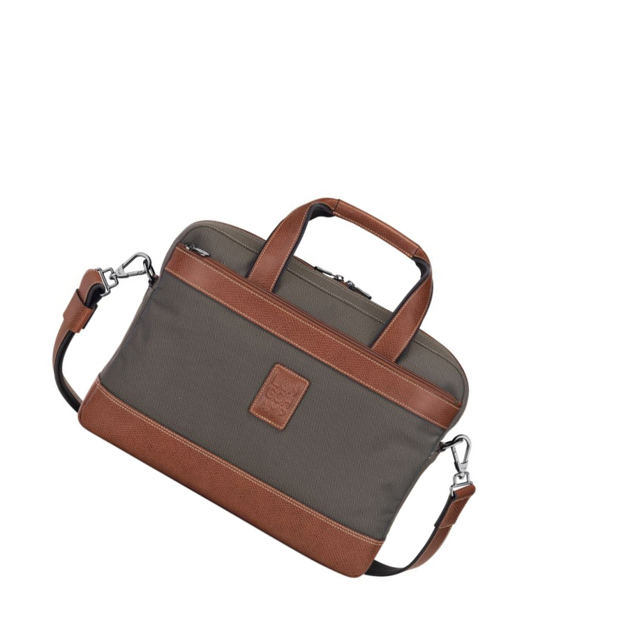 Longchamp Boxford S Aktetas Heren Bruin | NL-TM75923