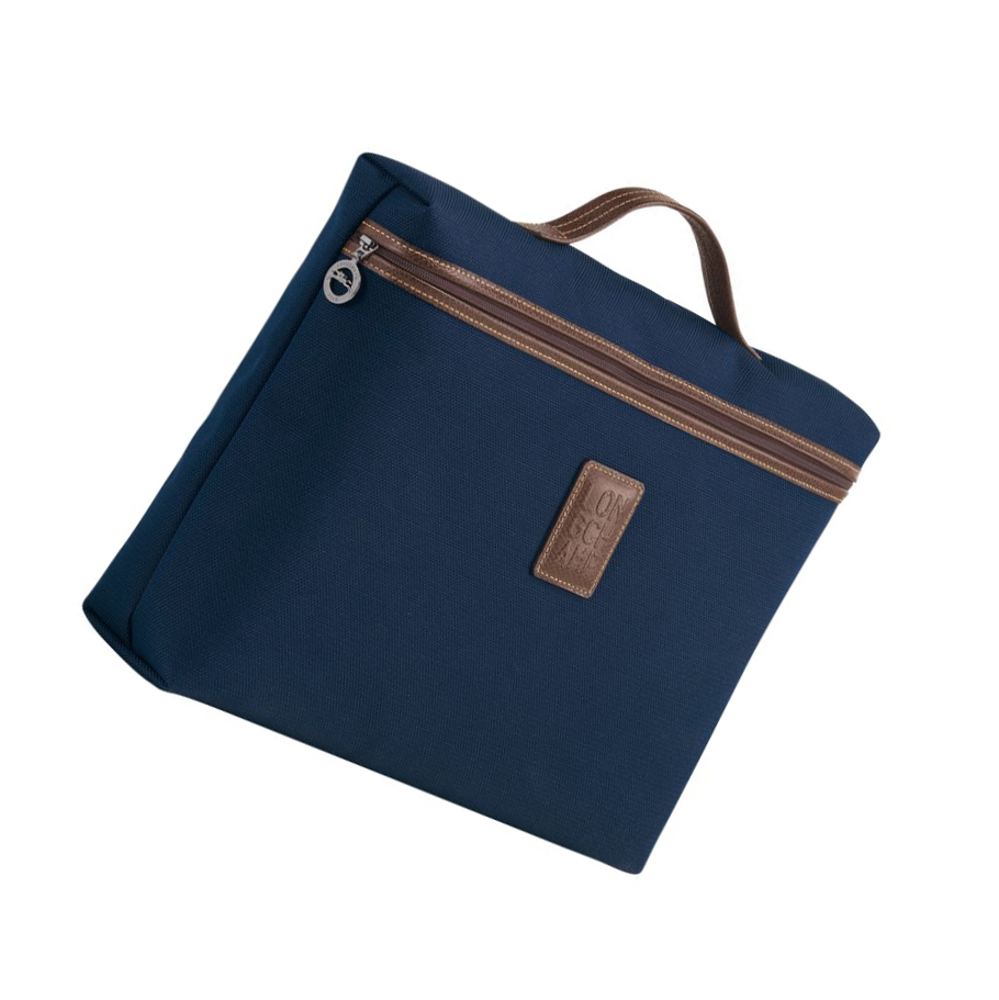 Longchamp Boxford S Aktetas Heren Donkerblauw | NL-DC34982