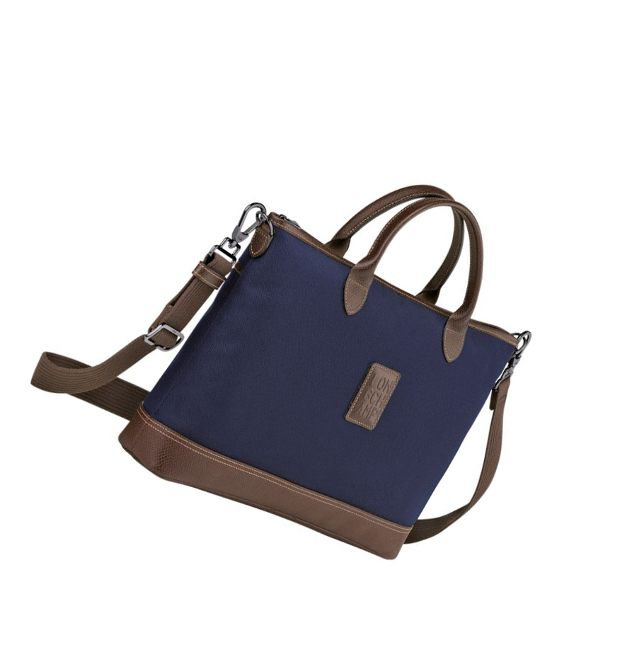 Longchamp Boxford S Aktetas Heren Donkerblauw | NL-MR60239
