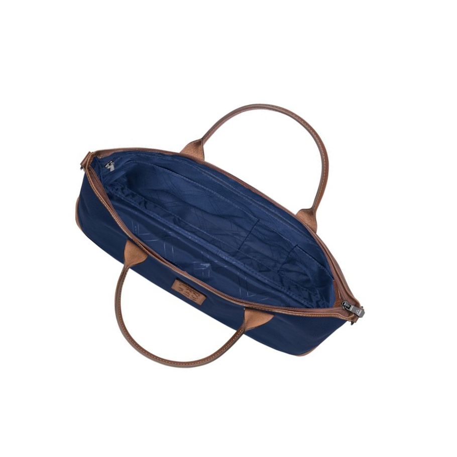 Longchamp Boxford S Aktetas Heren Donkerblauw | NL-MR60239