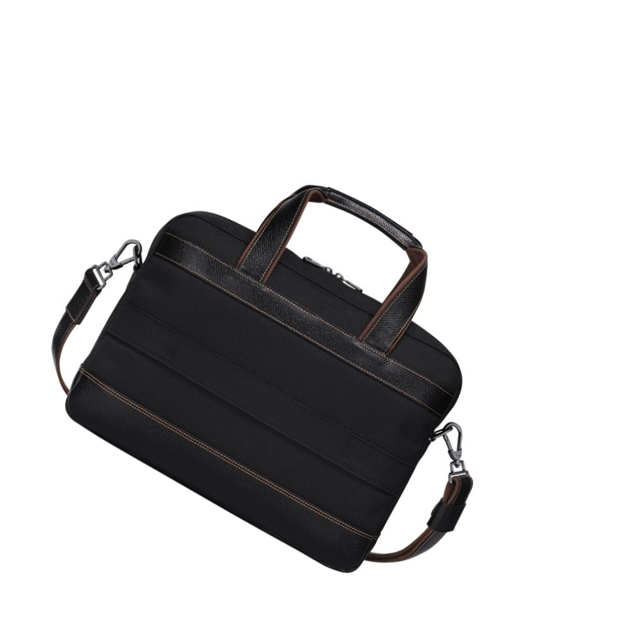 Longchamp Boxford S Aktetas Heren Zwart | NL-HV18459