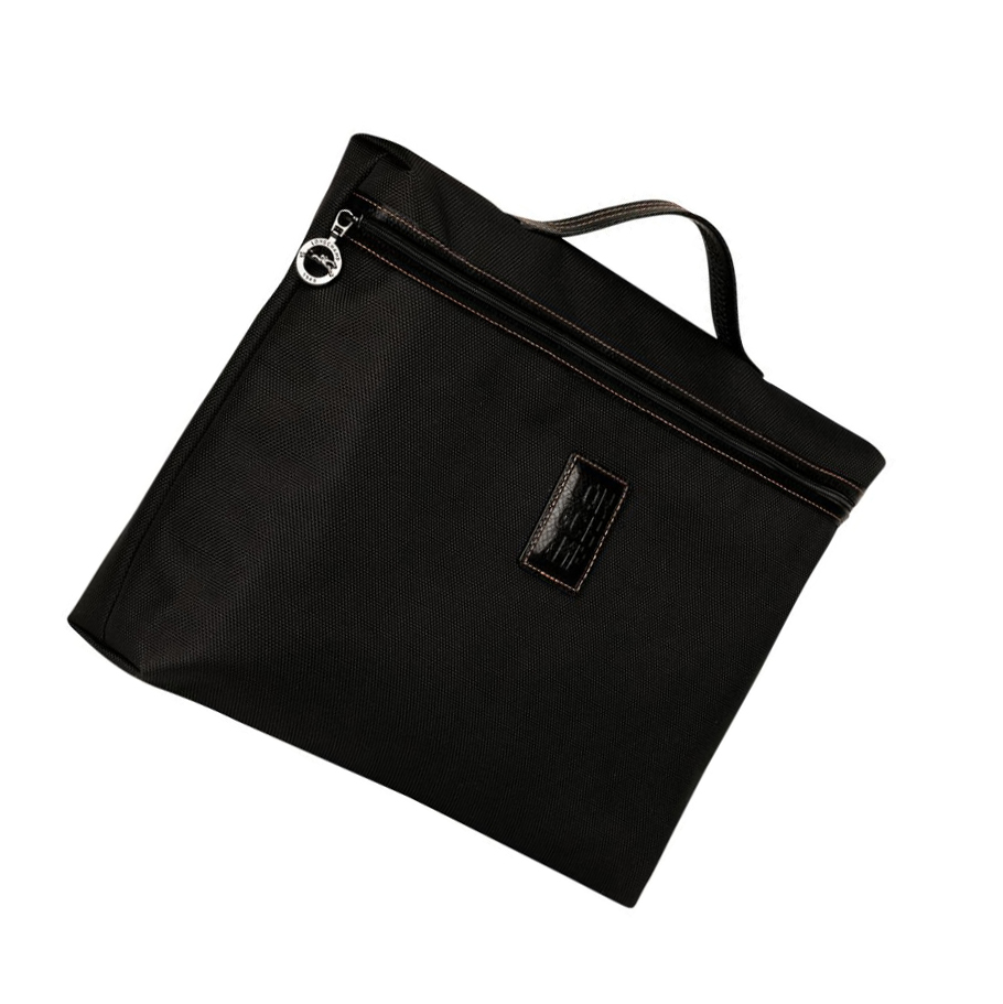 Longchamp Boxford S Aktetas Heren Zwart | NL-ID85921