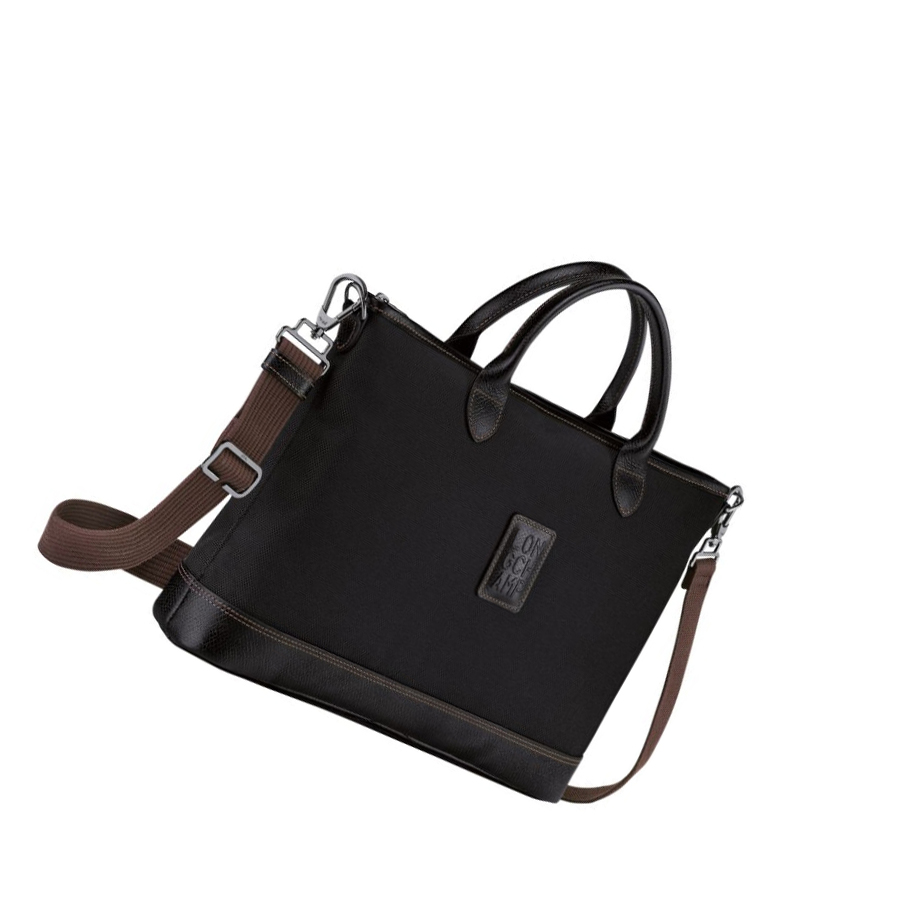 Longchamp Boxford S Aktetas Heren Zwart | NL-XE61473