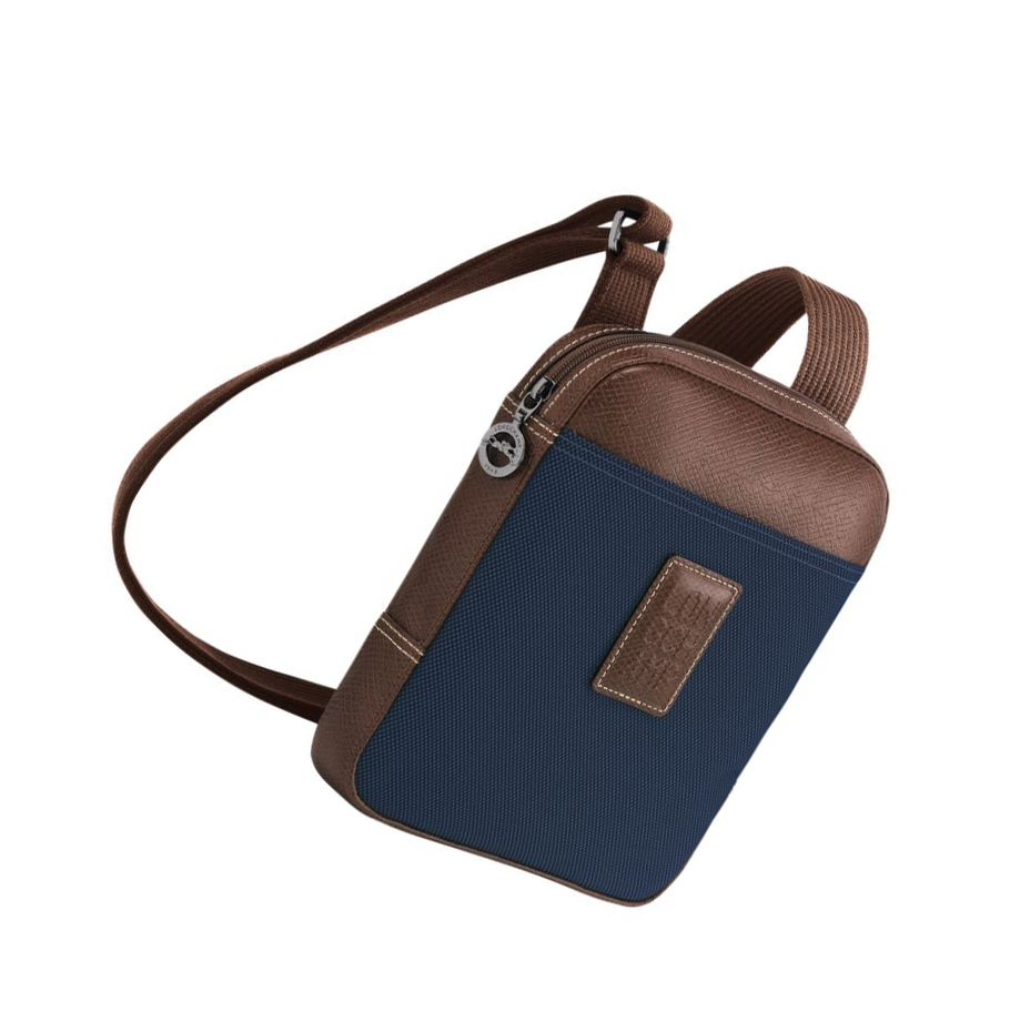 Longchamp Boxford S Crossbodytassen Heren Donkerblauw | NL-CK21580