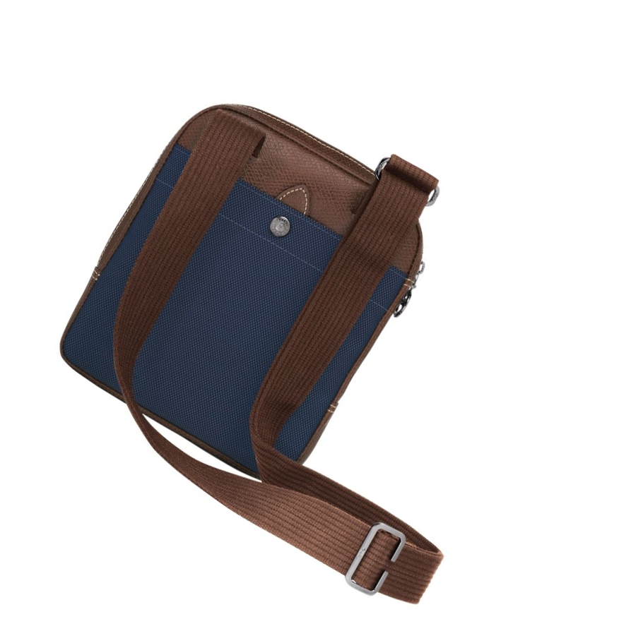 Longchamp Boxford S Crossbodytassen Heren Donkerblauw | NL-CK21580