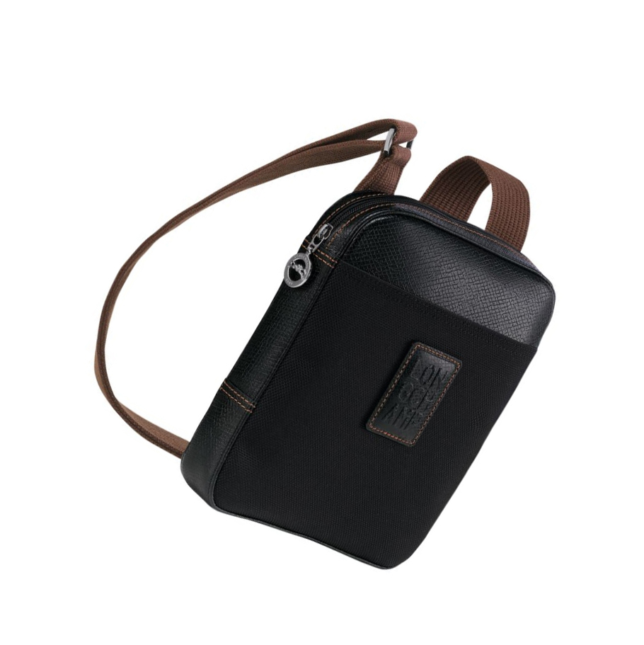 Longchamp Boxford S Crossbodytassen Heren Zwart | NL-IL14207