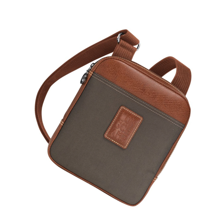Longchamp Boxford S Crossbodytassen Heren Bruin | NL-RL56197