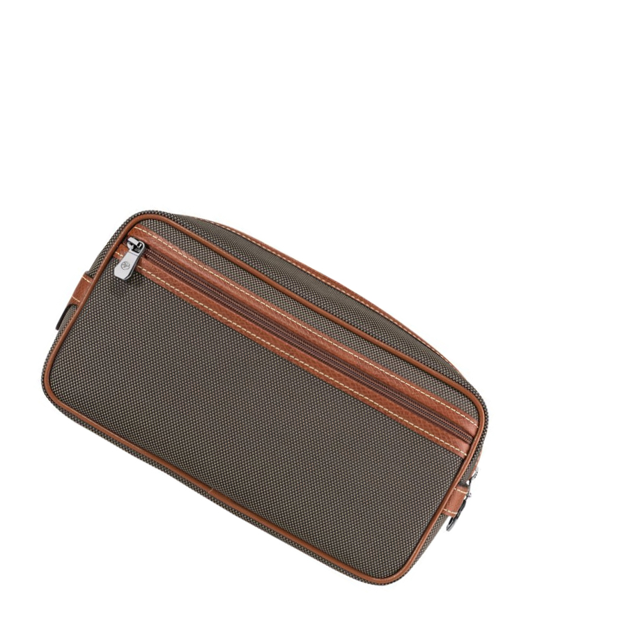 Longchamp Boxford Toilettas Heren Bruin | NL-MP81257