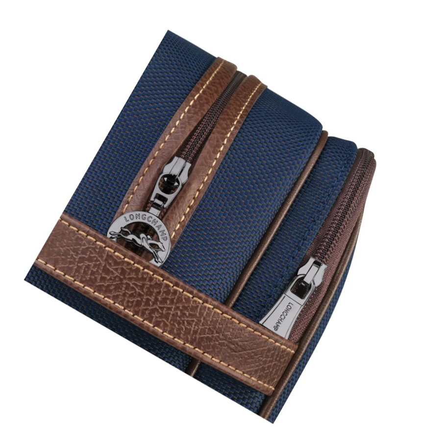 Longchamp Boxford Toilettas Heren Donkerblauw | NL-OP47082