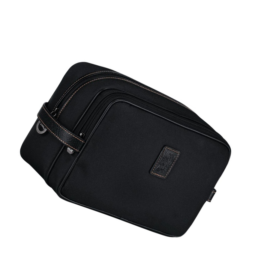 Longchamp Boxford Toilettas Heren Zwart | NL-EF03791