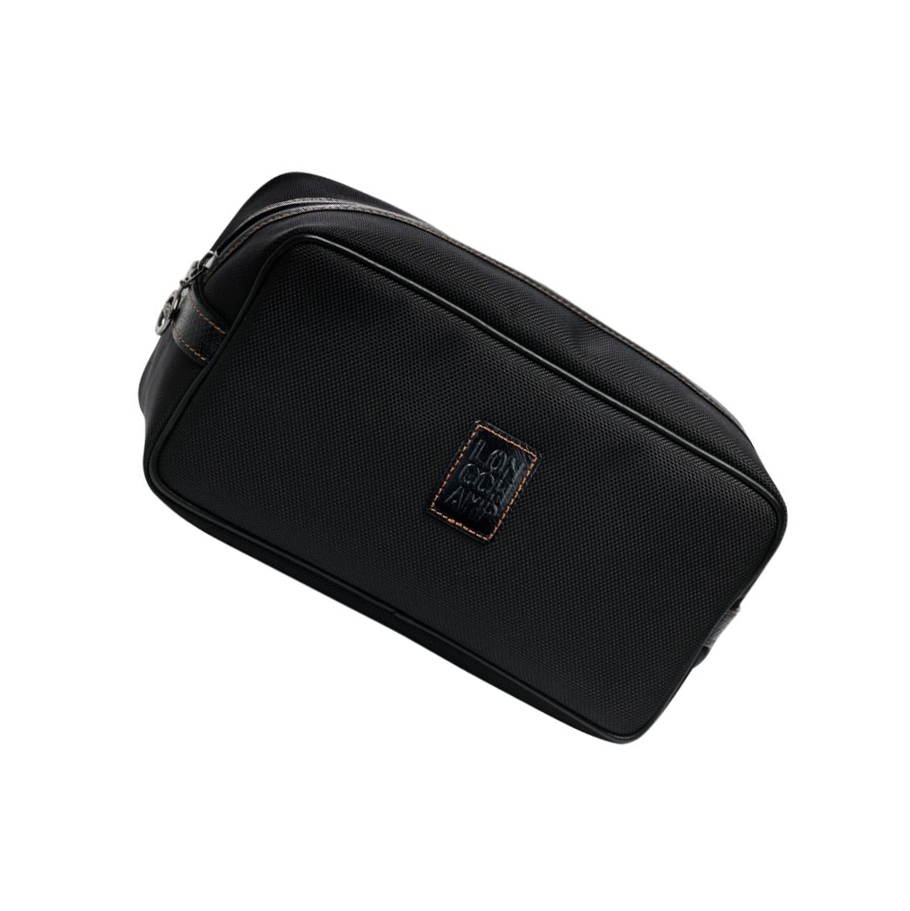 Longchamp Boxford Toilettas Heren Zwart | NL-KN81920