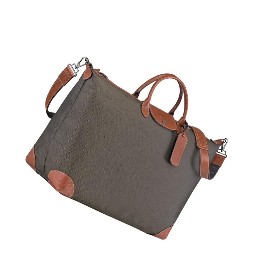 Longchamp Boxford XL Reistas Heren Bruin | NL-VL57160