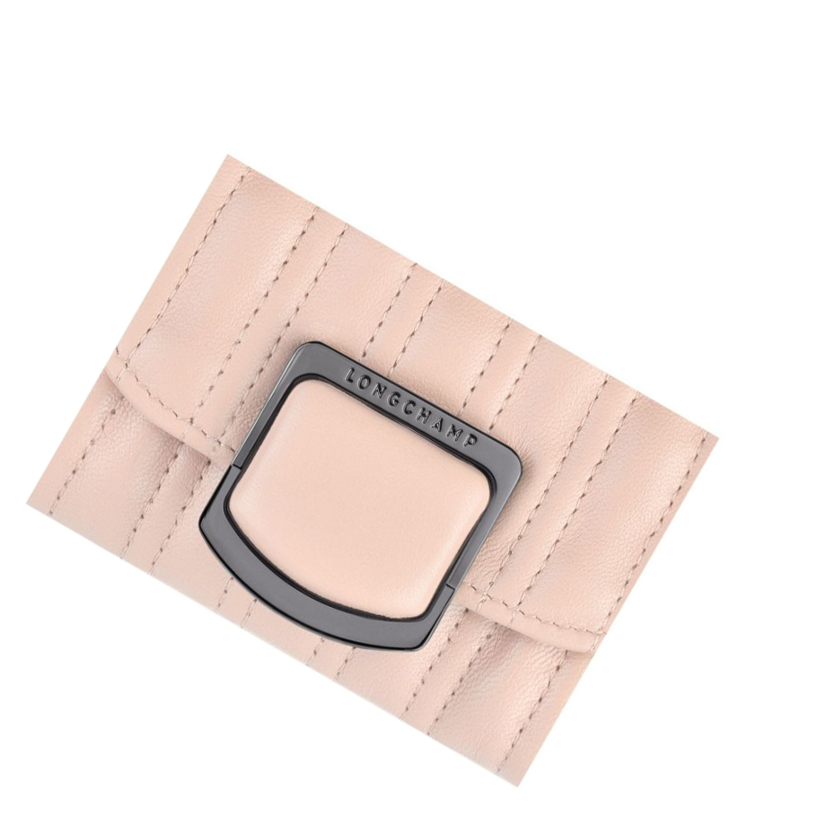 Longchamp Brioche Kaarthouder Dames Lichtroze | NL-UL07931