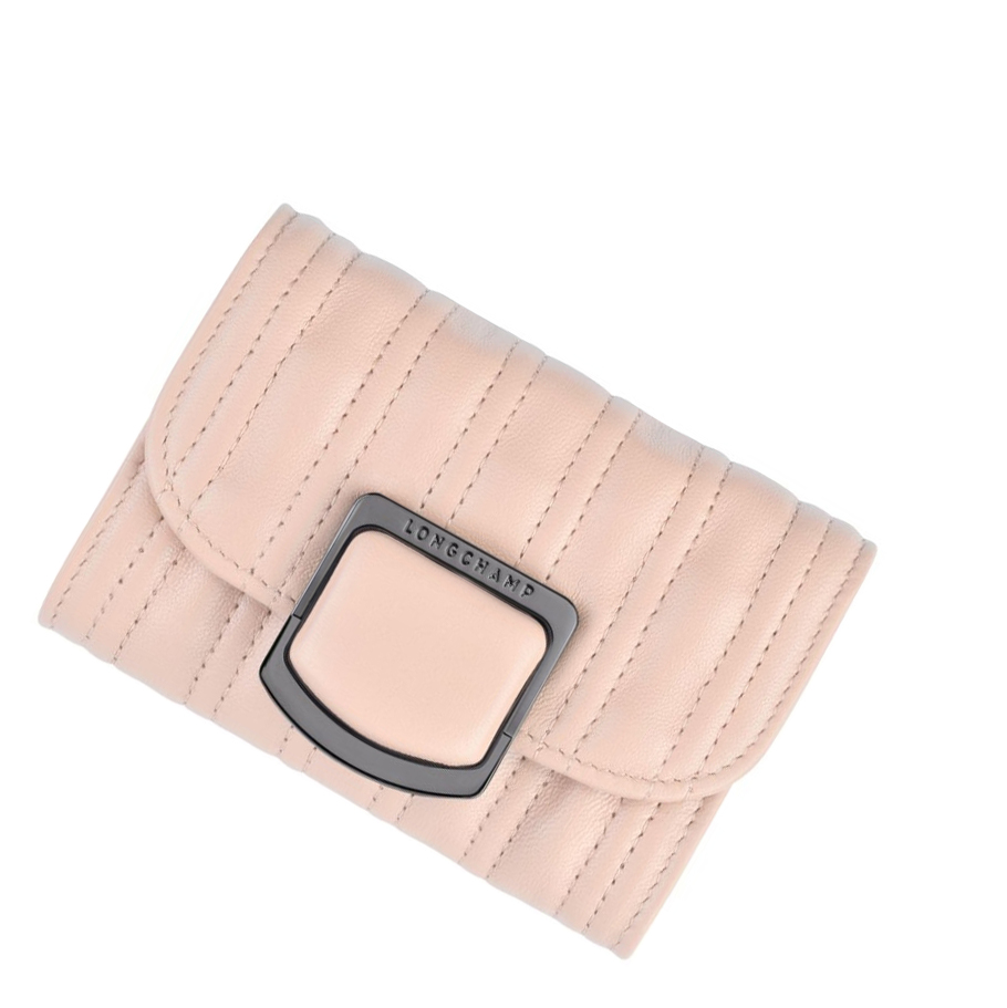 Longchamp Brioche Kaarthouder Dames Lichtroze | NL-UL07931