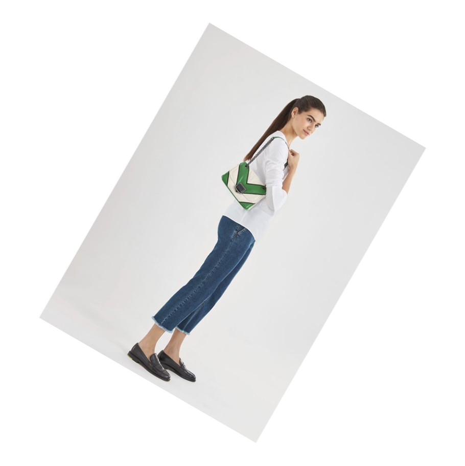 Longchamp Brioche Losange S Crossbodytassen Dames Groen | NL-UM30567