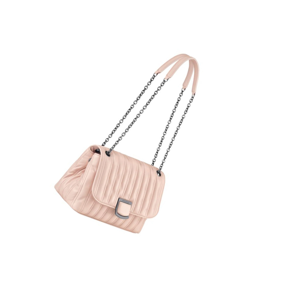 Longchamp Brioche M Crossbodytassen Dames Lichtroze | NL-MF85927