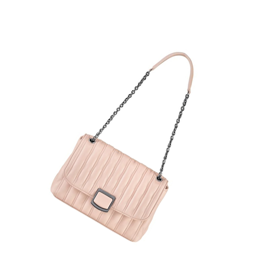 Longchamp Brioche M Crossbodytassen Dames Lichtroze | NL-MF85927
