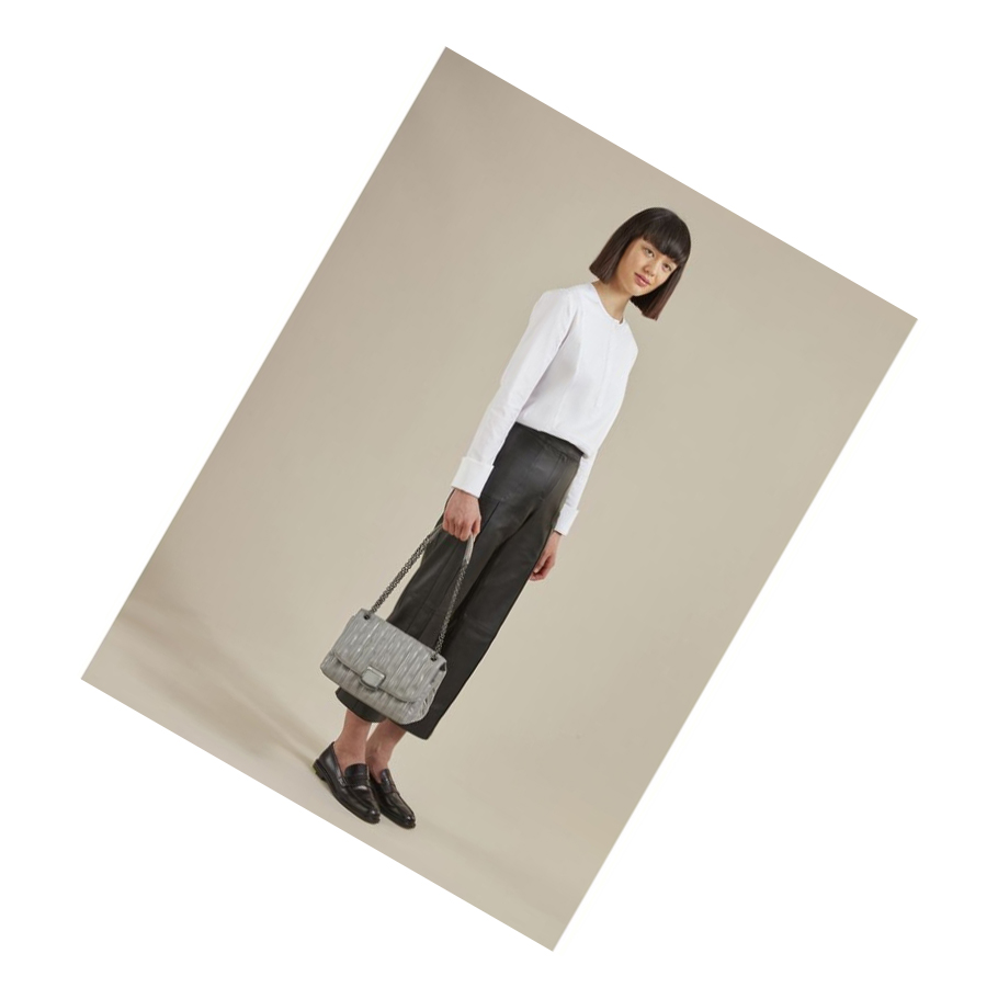 Longchamp Brioche M Crossbodytassen Dames Grijs | NL-MZ75103