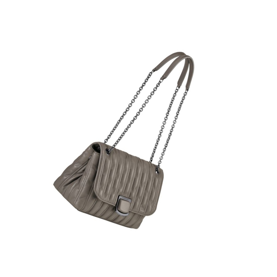 Longchamp Brioche M Crossbodytassen Dames Grijs | NL-MZ75103