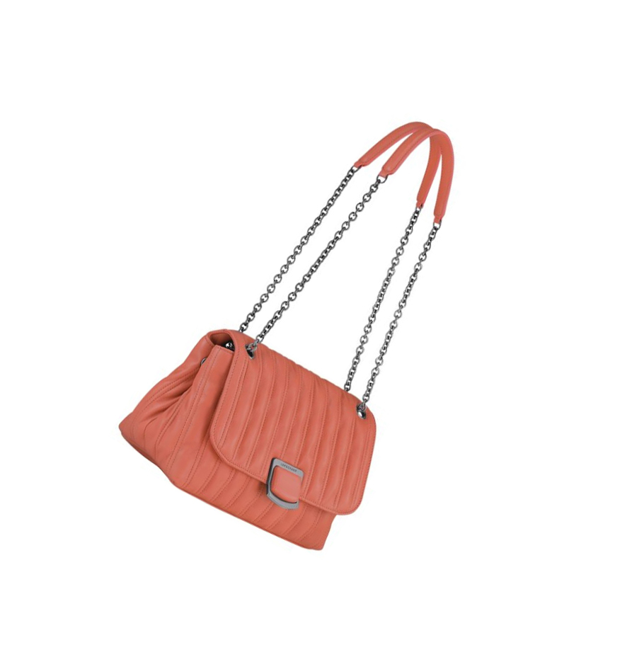 Longchamp Brioche M Crossbodytassen Dames Roze | NL-VX56027