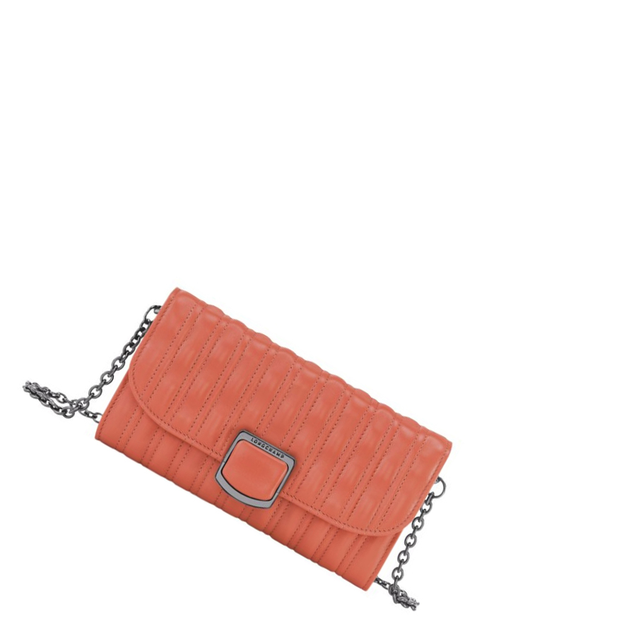 Longchamp Brioche Portefeuille Dames Roze | NL-BN49512