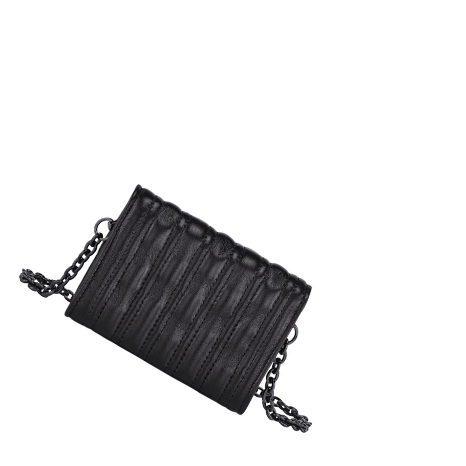 Longchamp Brioche Rits Rond Portemonnee Dames Zwart | NL-BE15708