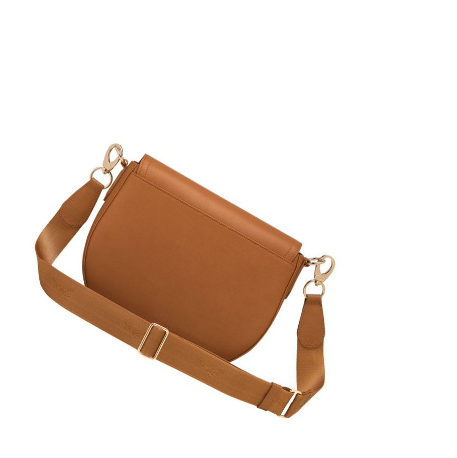 Longchamp Cavalcade M Crossbodytassen Dames Beige | NL-UD28064