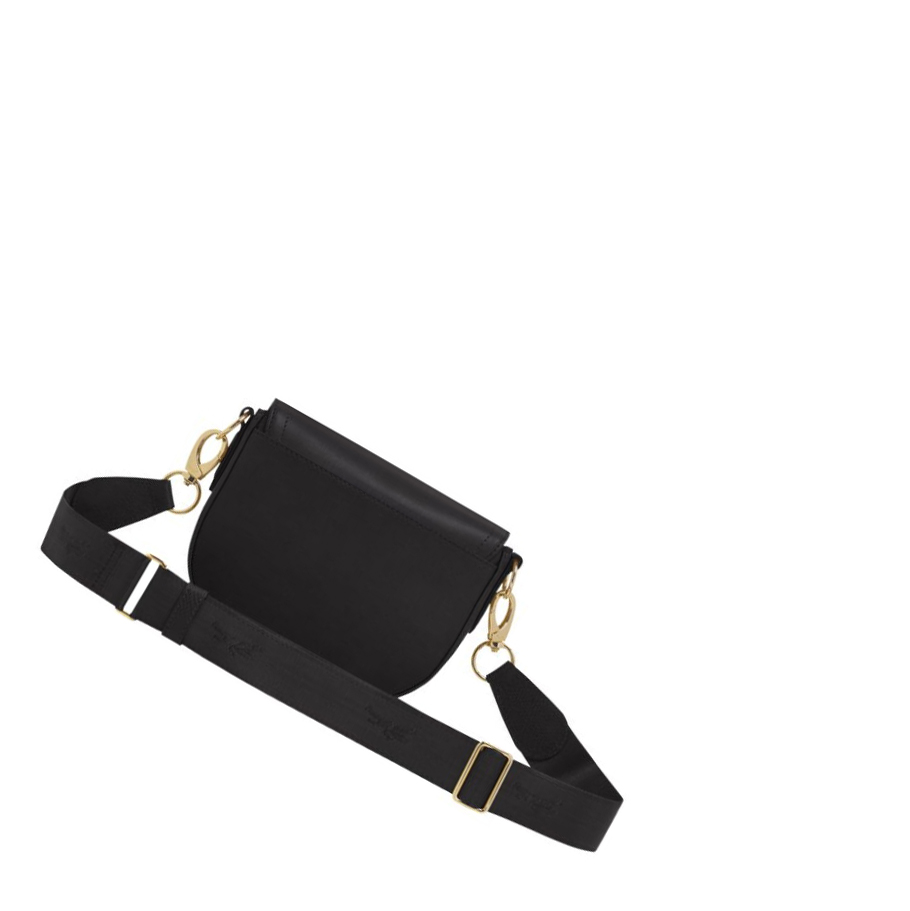 Longchamp Cavalcade S Crossbodytassen Dames Zwart | NL-UB45601