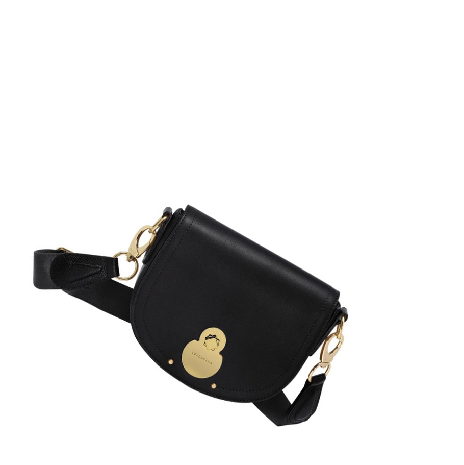 Longchamp Cavalcade S Crossbodytassen Dames Zwart | NL-UB45601