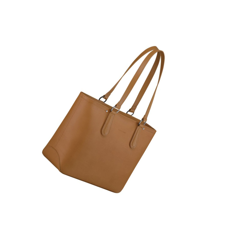 Longchamp Cavalcade Shopper Tas Dames Beige | NL-HN12745