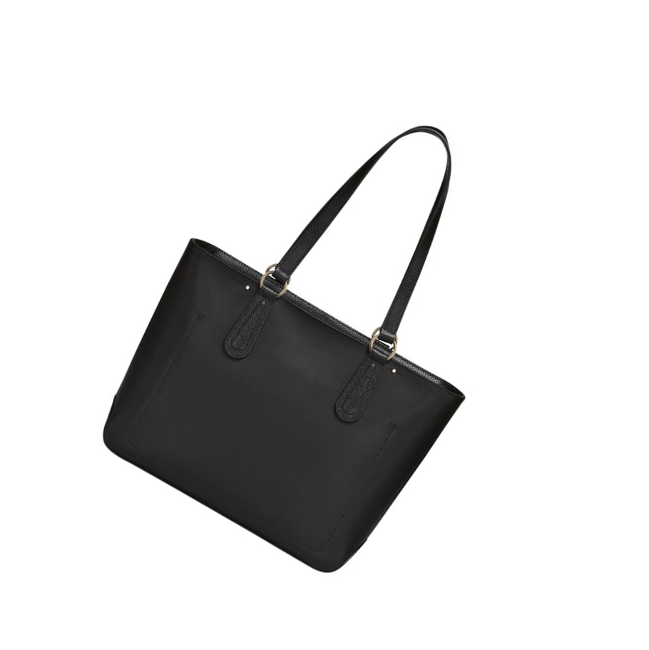 Longchamp Cavalcade Shopper Tas Dames Zwart | NL-QT73812