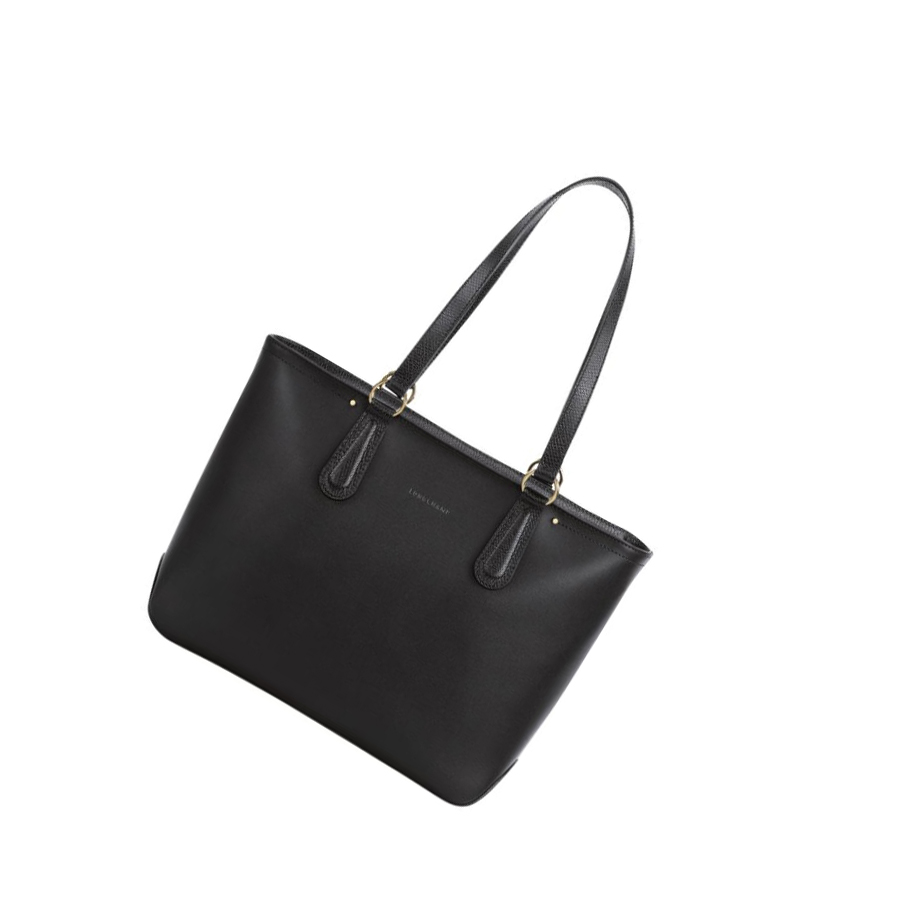 Longchamp Cavalcade Shopper Tas Dames Zwart | NL-QT73812