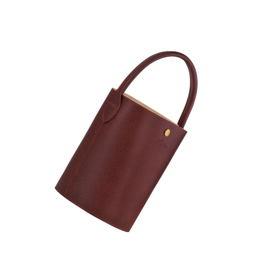 Longchamp Cuir De Russie Handtas Dames Rood | NL-KS03619