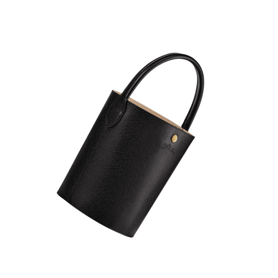 Longchamp Cuir De Russie Handtas Dames Zwart | NL-YZ02945