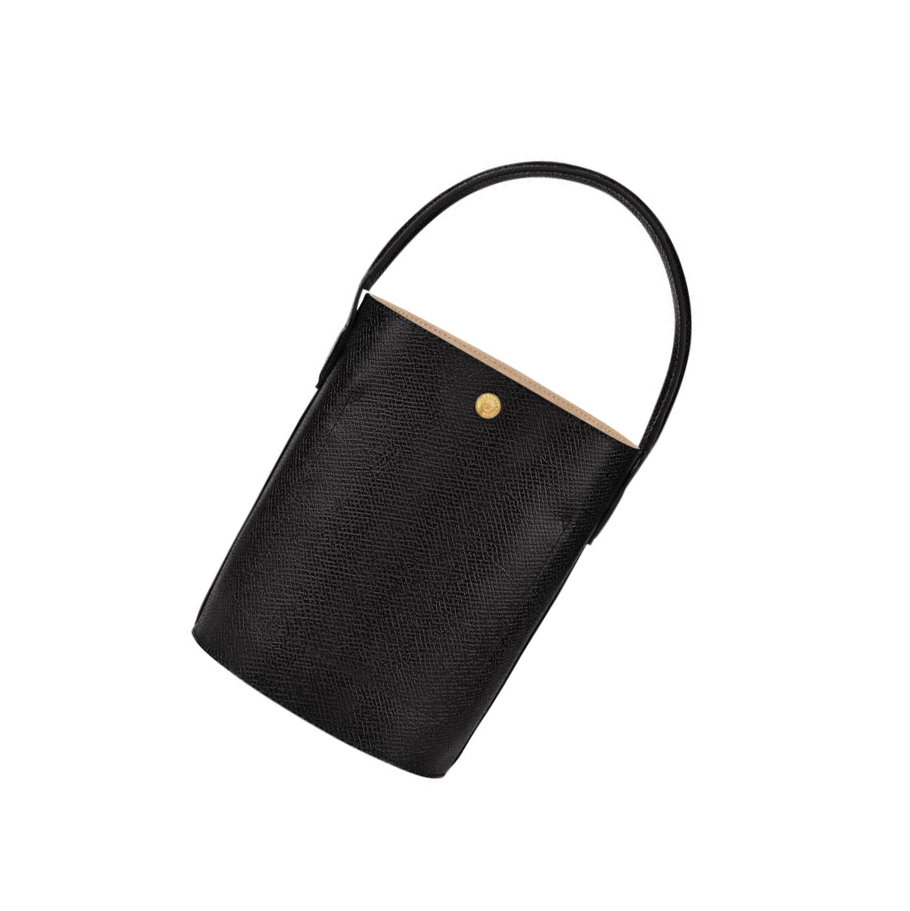 Longchamp Cuir De Russie Handtas Dames Zwart | NL-YZ02945