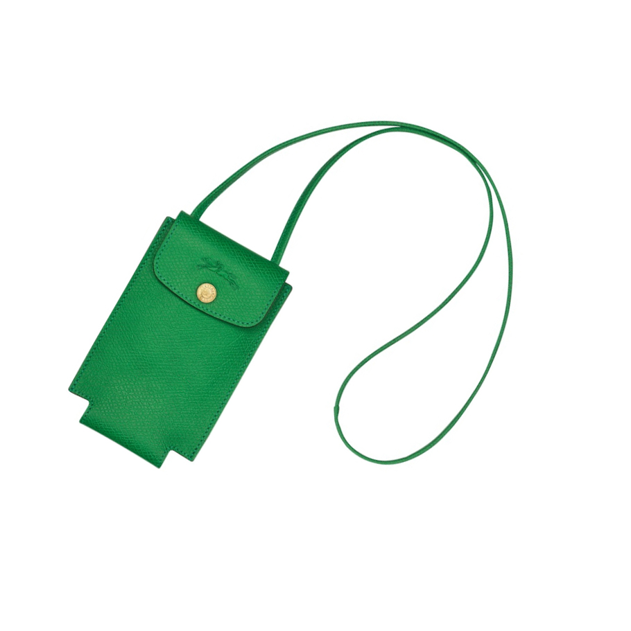 Longchamp Cuir De Russie Hoesje Dames Groen | NL-YP54230