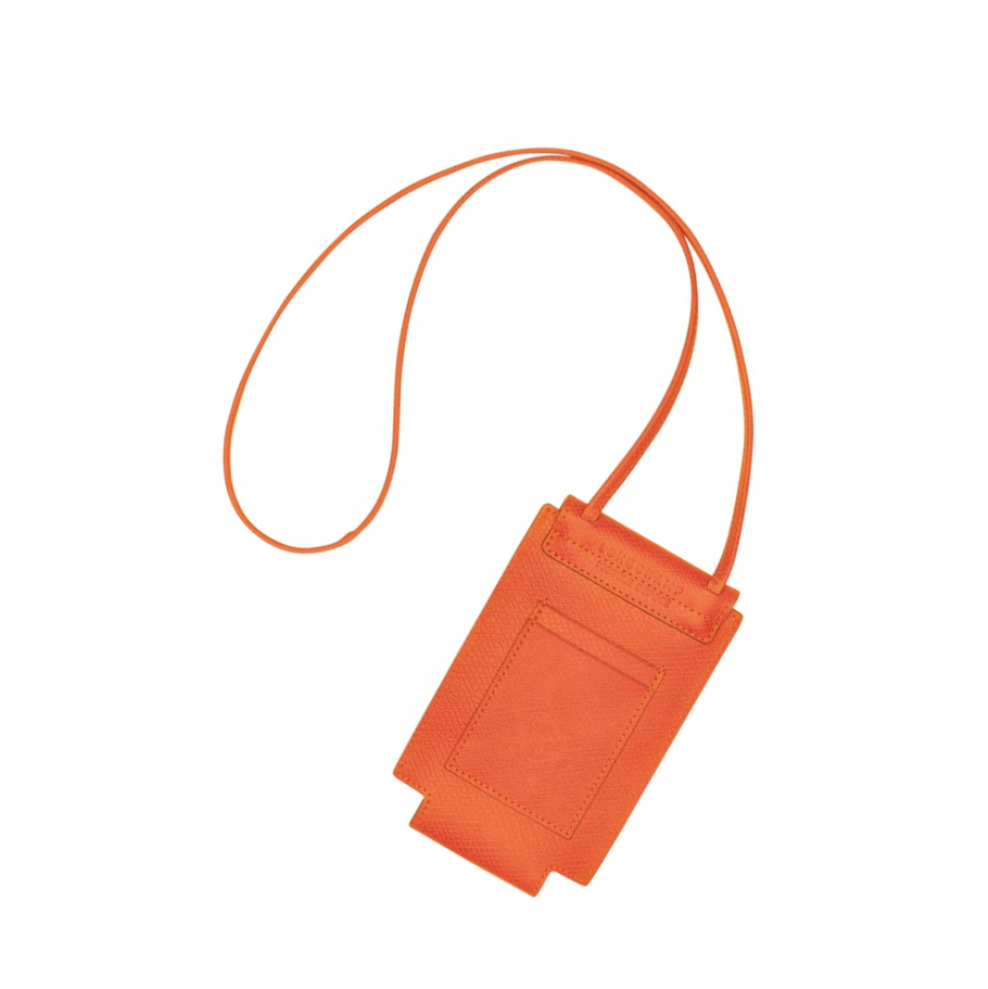 Longchamp Cuir De Russie Hoesje Dames Oranje | NL-OV76408