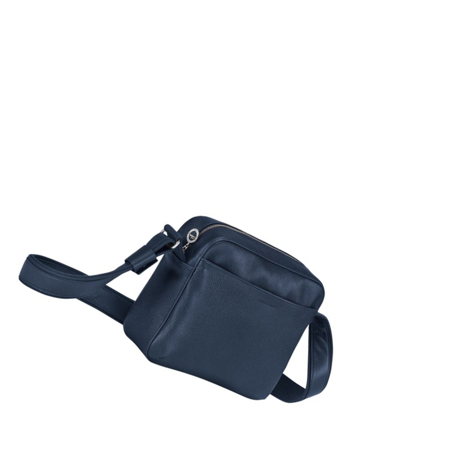 Longchamp Le Foulonné Crossbodytassen Heren Donkerblauw | NL-RX79536