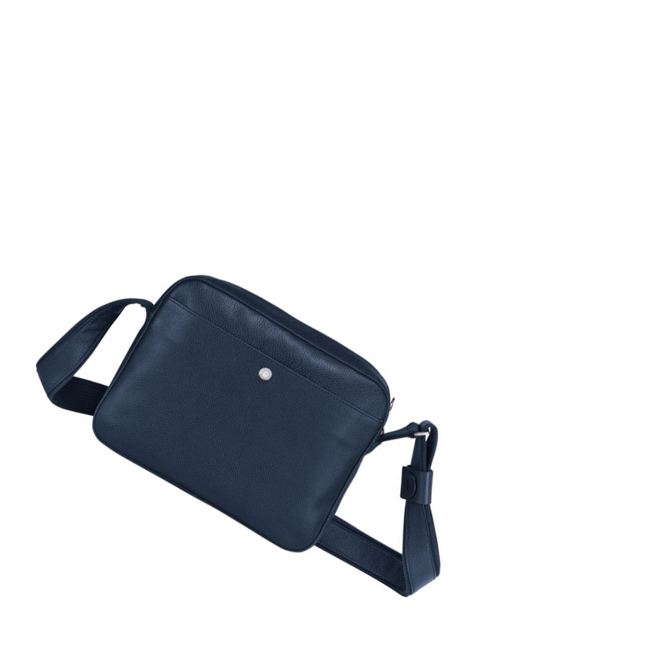 Longchamp Le Foulonné Crossbodytassen Heren Donkerblauw | NL-RX79536