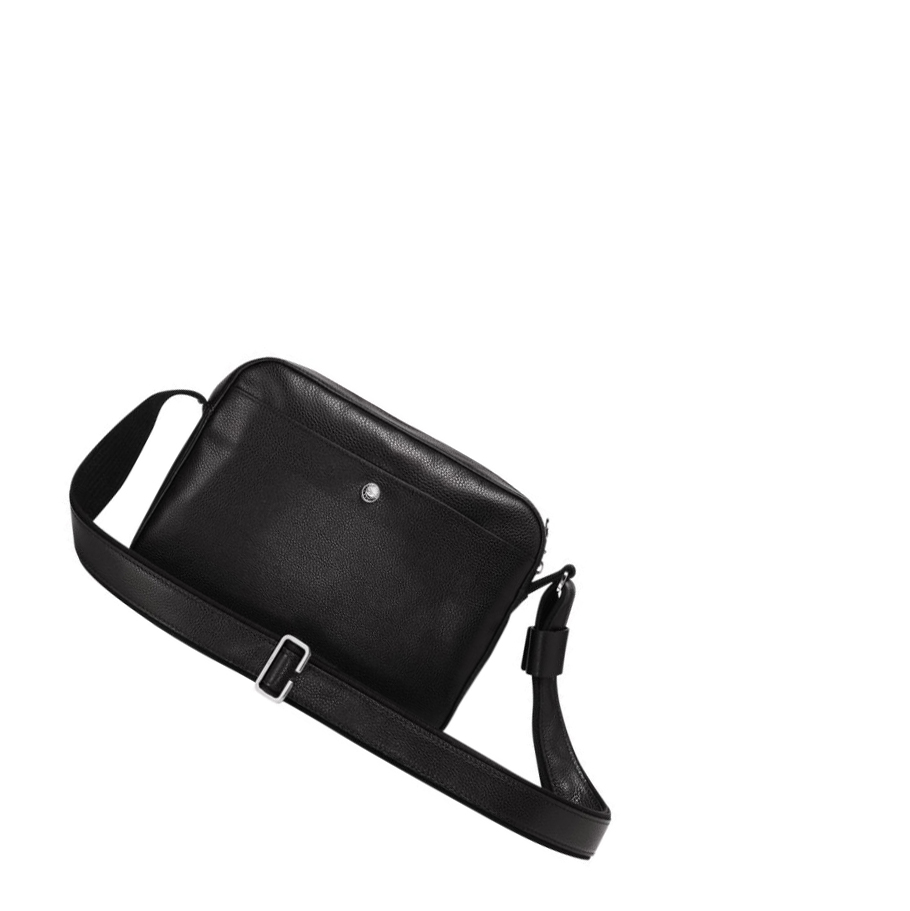 Longchamp Le Foulonné Crossbodytassen Heren Zwart | NL-TM58397