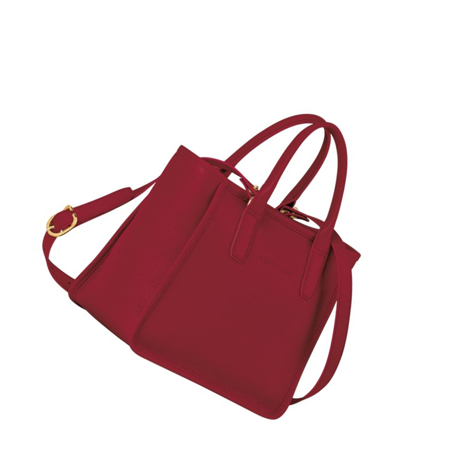 Longchamp Le Foulonné Handtas Dames Rood | NL-WS50237