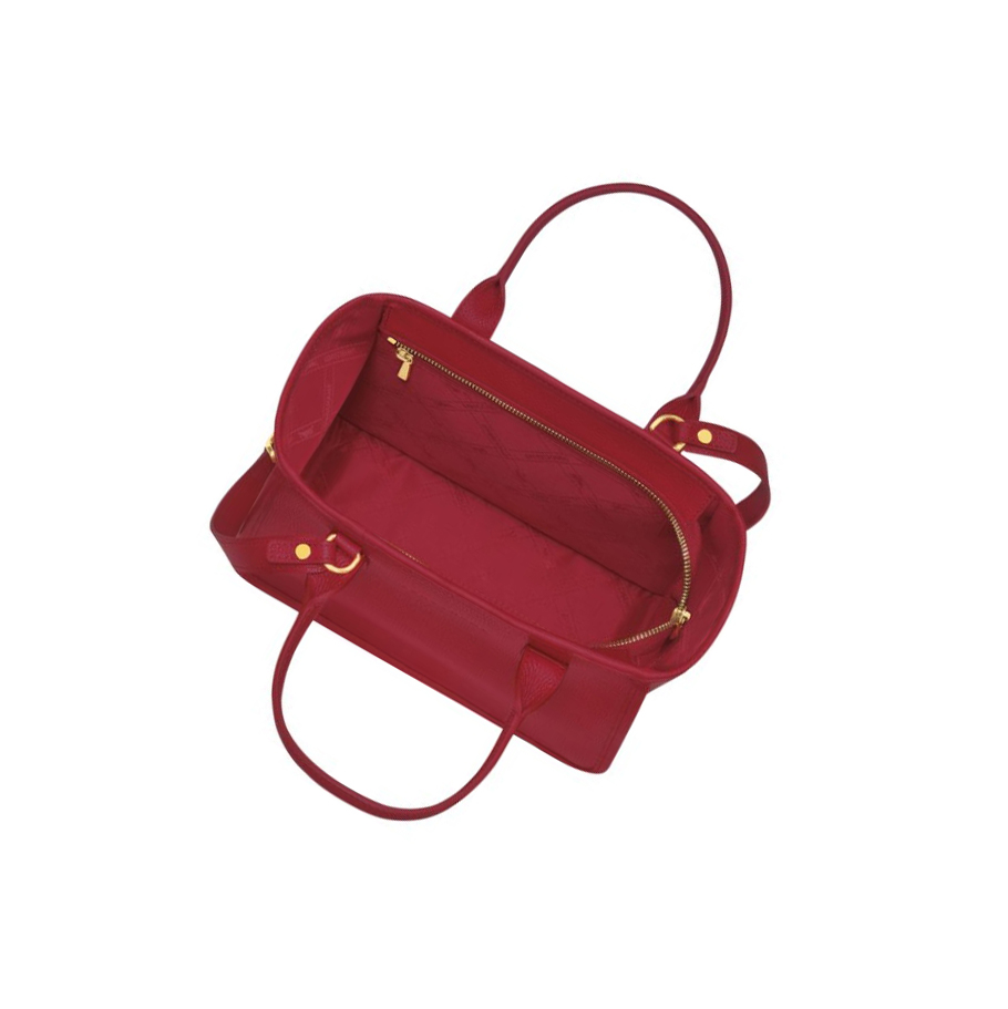 Longchamp Le Foulonné Handtas Dames Rood | NL-WS50237