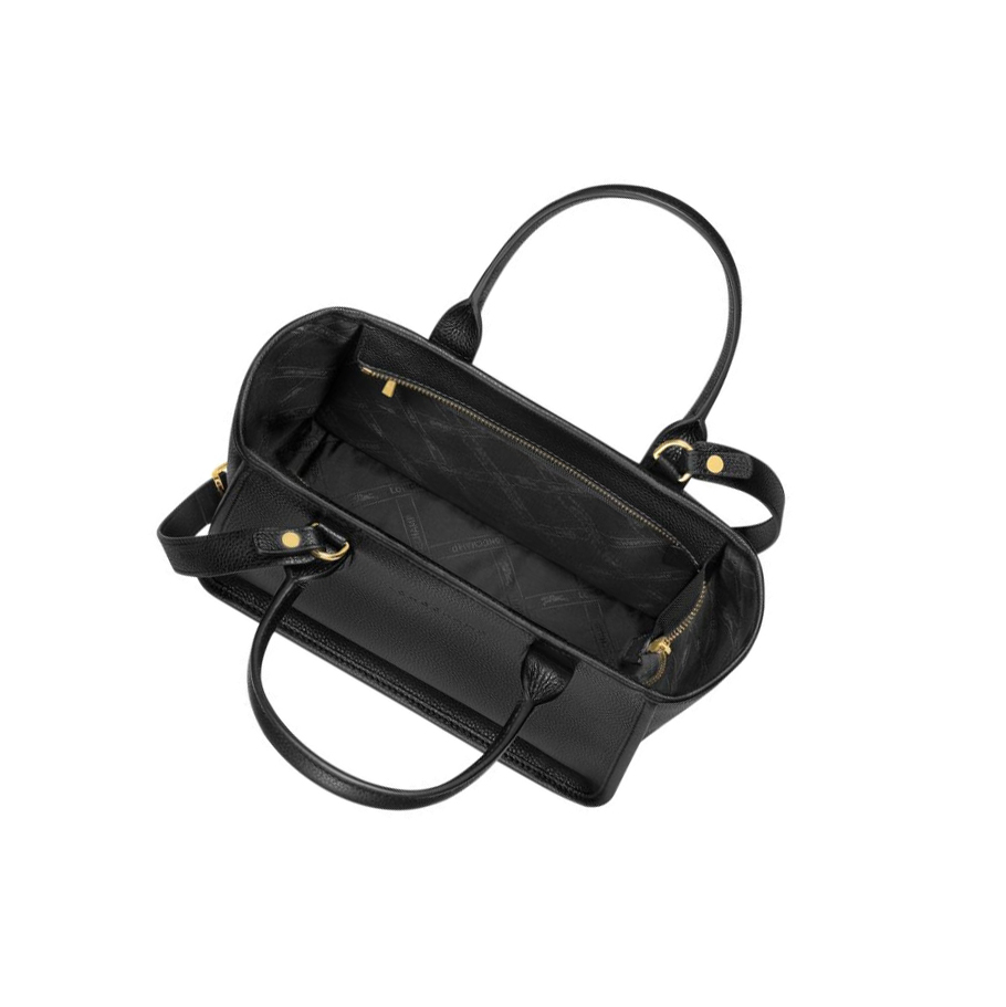 Longchamp Le Foulonné Handtas Dames Zwart | NL-VJ69472