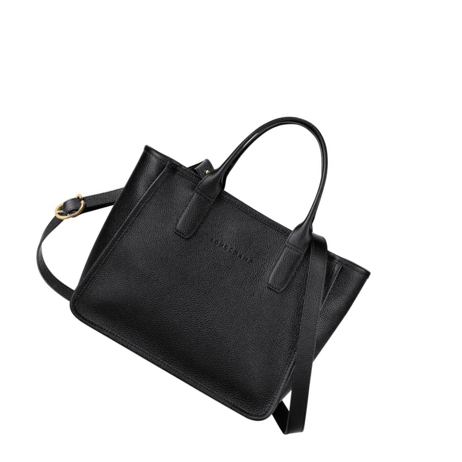 Longchamp Le Foulonné Handtas Dames Zwart | NL-VJ69472