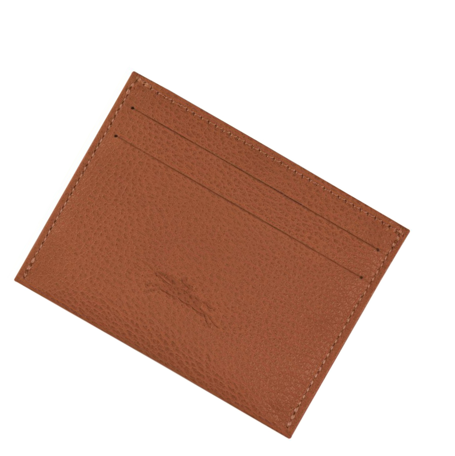 Longchamp Le Foulonné Kaarthouder Dames Bruin | NL-LC26708